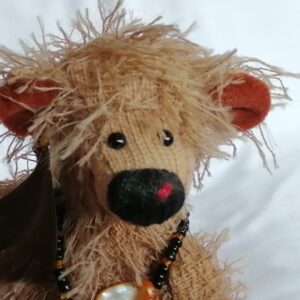 Teddy Jagodna, Handgearbeiteter Teddybär aus Meisterhand, Künstlerteddy, Mohair