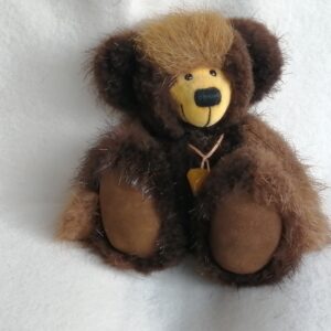 Teddy Kuno, Handgearbeiteter Teddybär aus Meisterhand, Künstlerteddy, Nutria